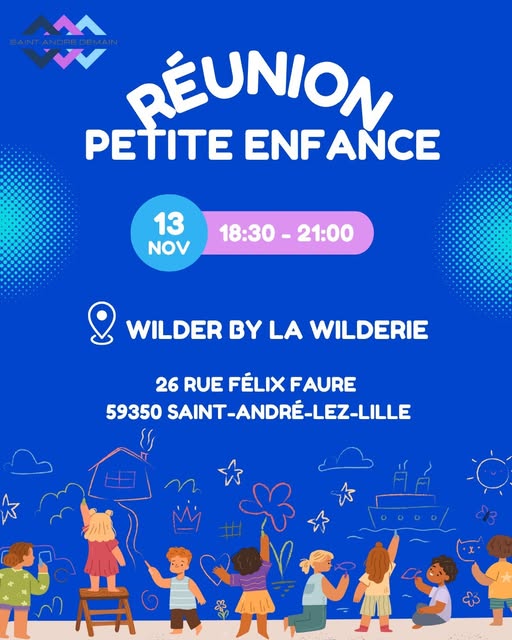 Réunion citoyenne sur la petite enfance à Saint-André-lez-Lille
