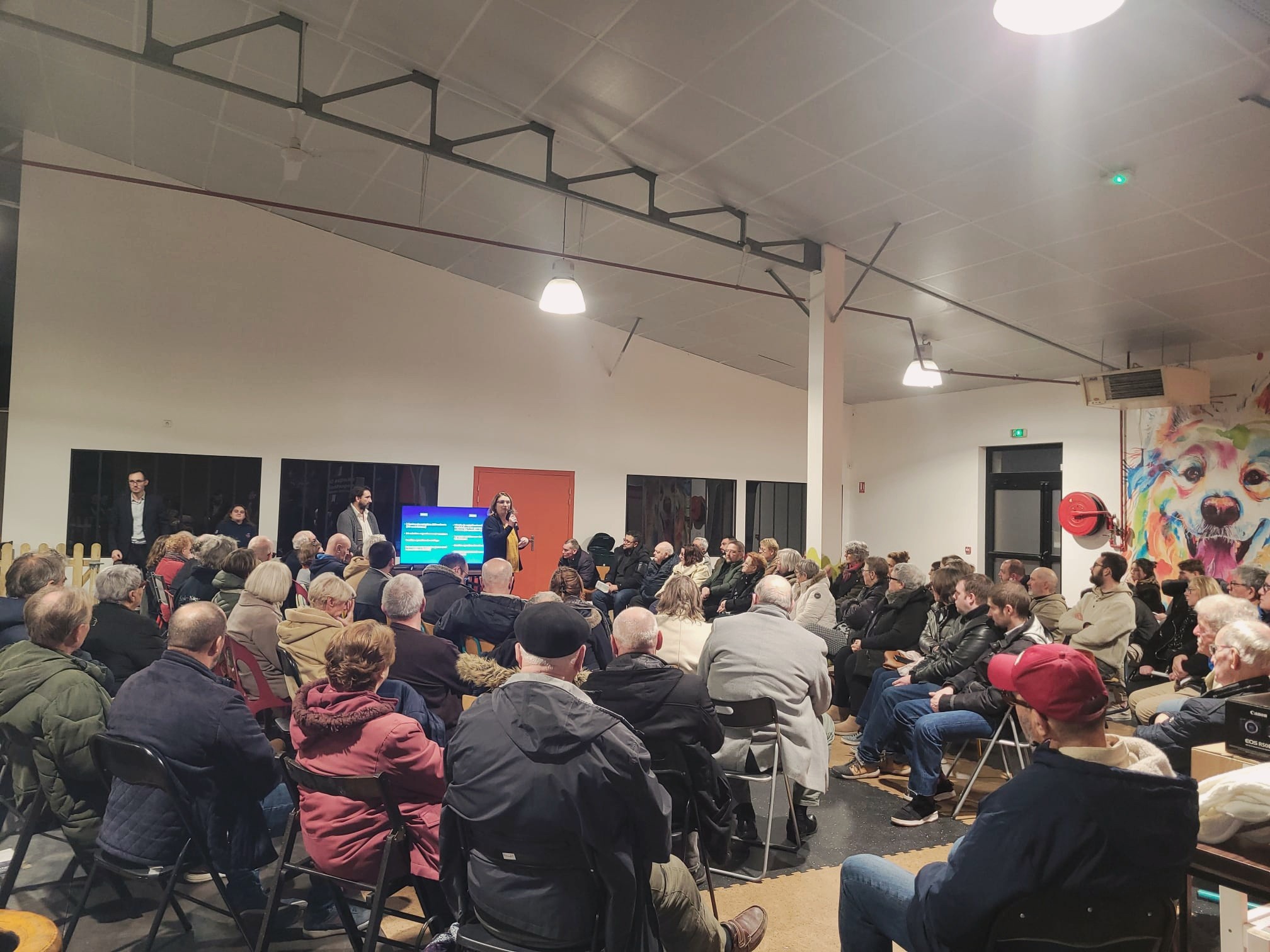 Réunion publique sur le thème du sport, de la culture et de la vie associative